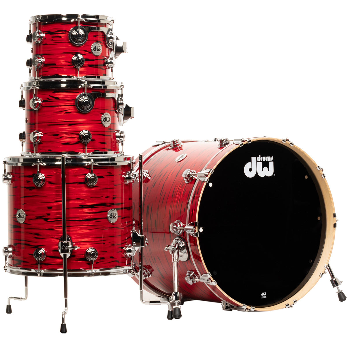 Drum Workshop Collectors Series 4-Piece Shell Kit - Lava Oyster - MusicMarket