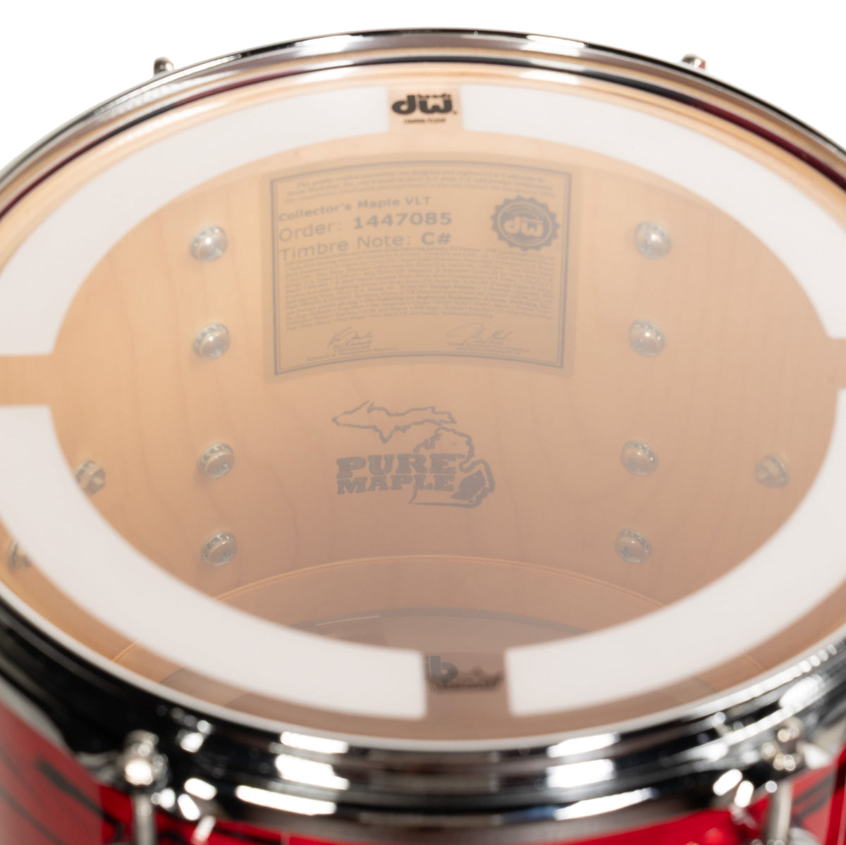 Drum Workshop Collectors Series 4-Piece Shell Kit - Lava Oyster - View 6 | MusicMarket
