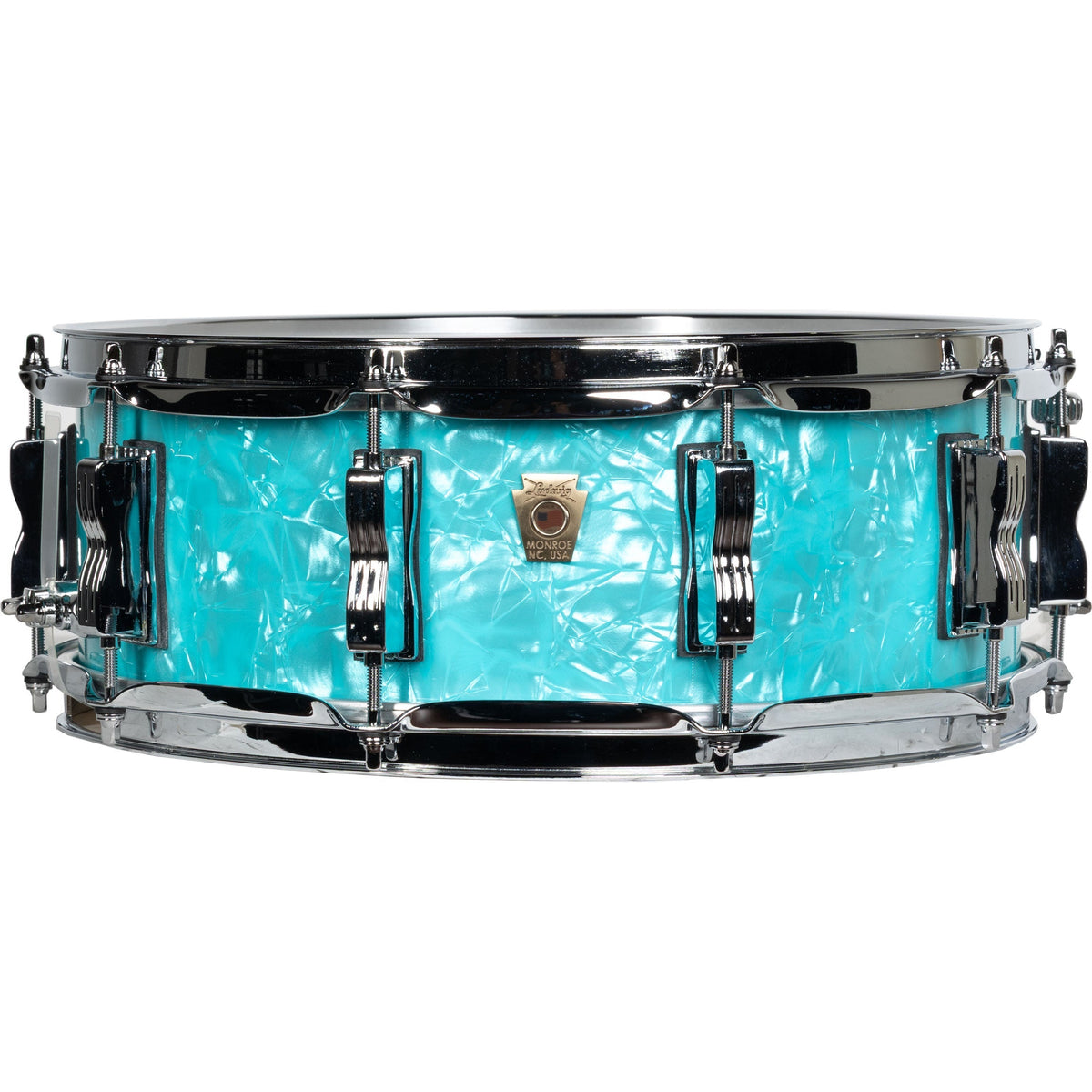 Ludwig Classic Maple Limited Edition 5x14 Snare Drum - Teal Pearl - MusicMarket