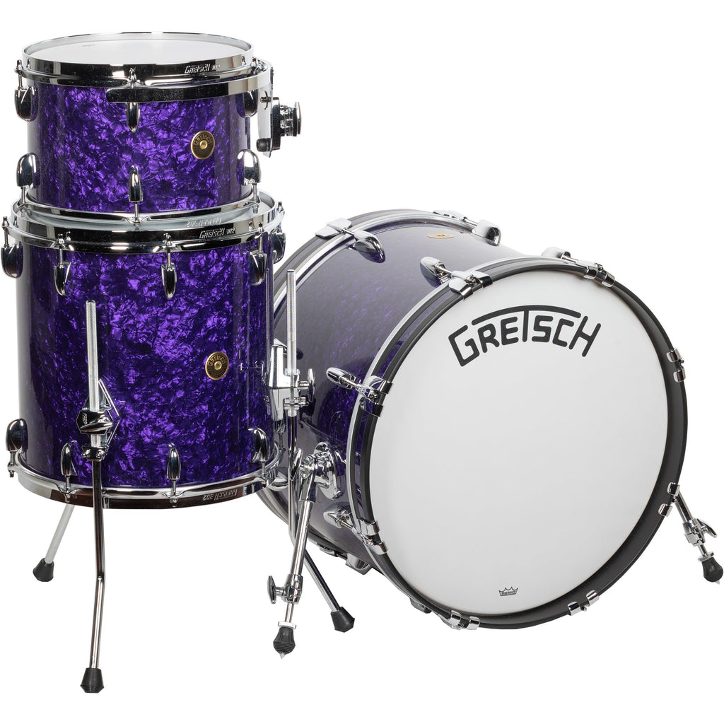 Gretsch Broadkaster Series 3-Piece Shell Kit - Purple Marine Pearl - MusicMarket