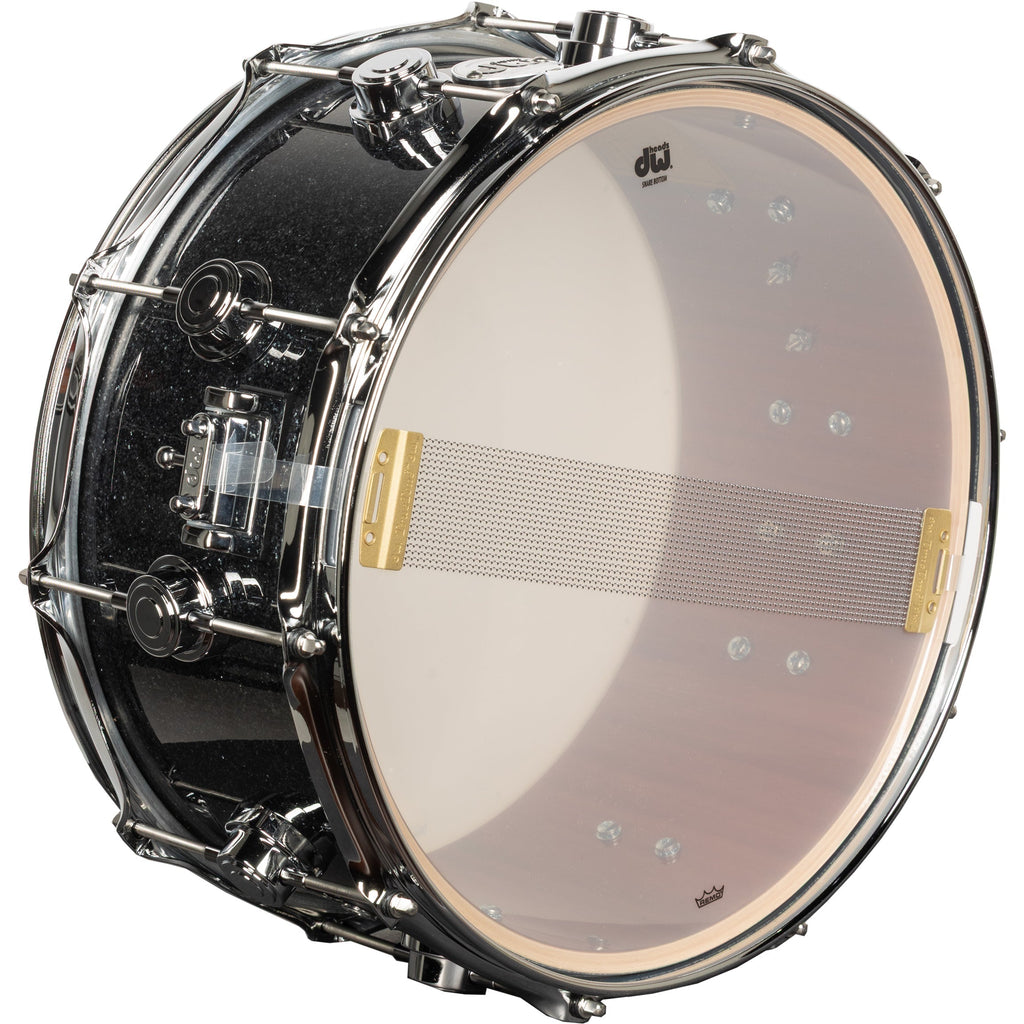 Drum Workshop Collectors Series 6.5x14 Snare Drum - Black Ice - View 3 | MusicMarket