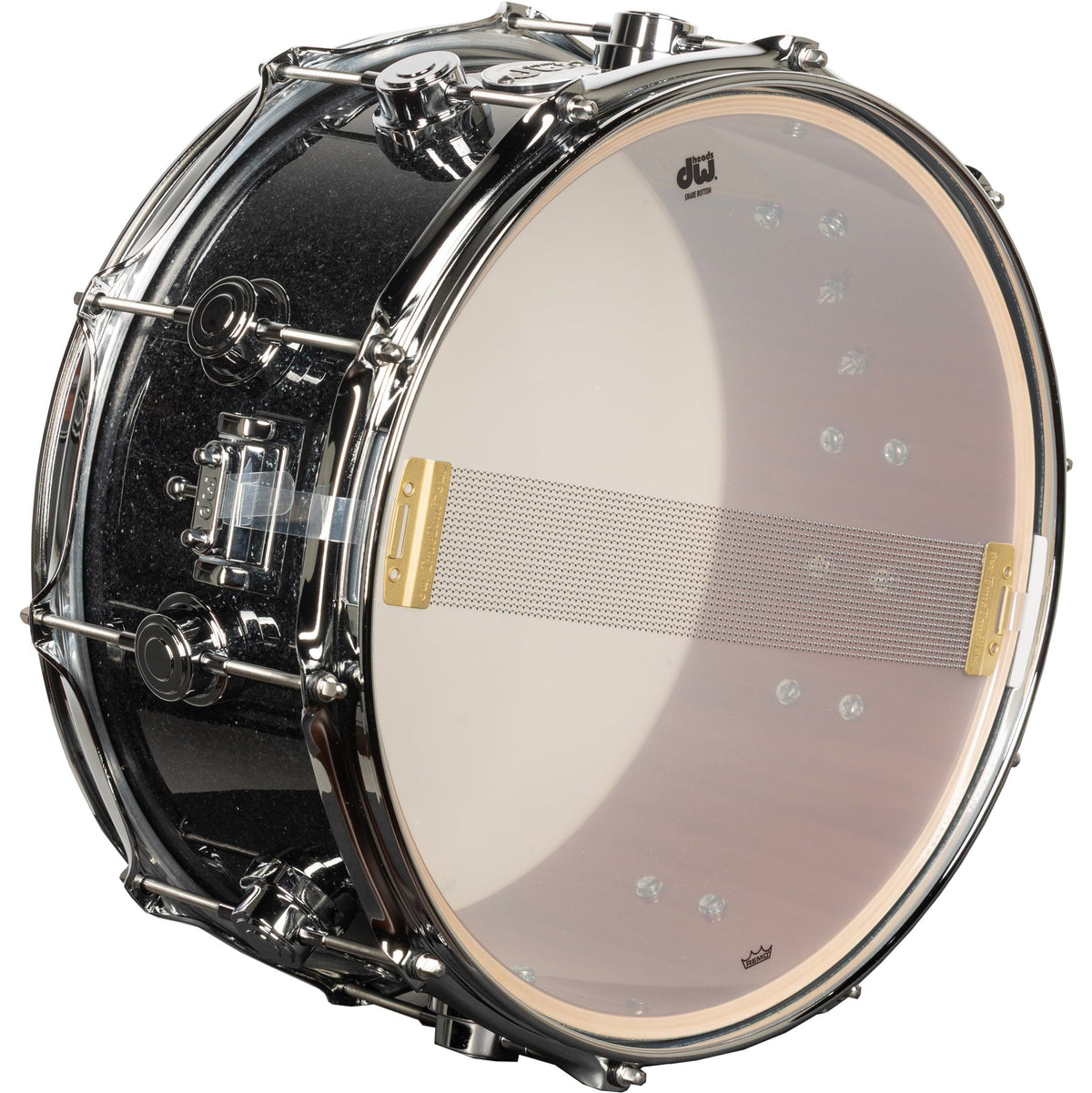 Drum Workshop Collectors Series 6.5x14 Snare Drum - Black Ice - View 3 | MusicMarket
