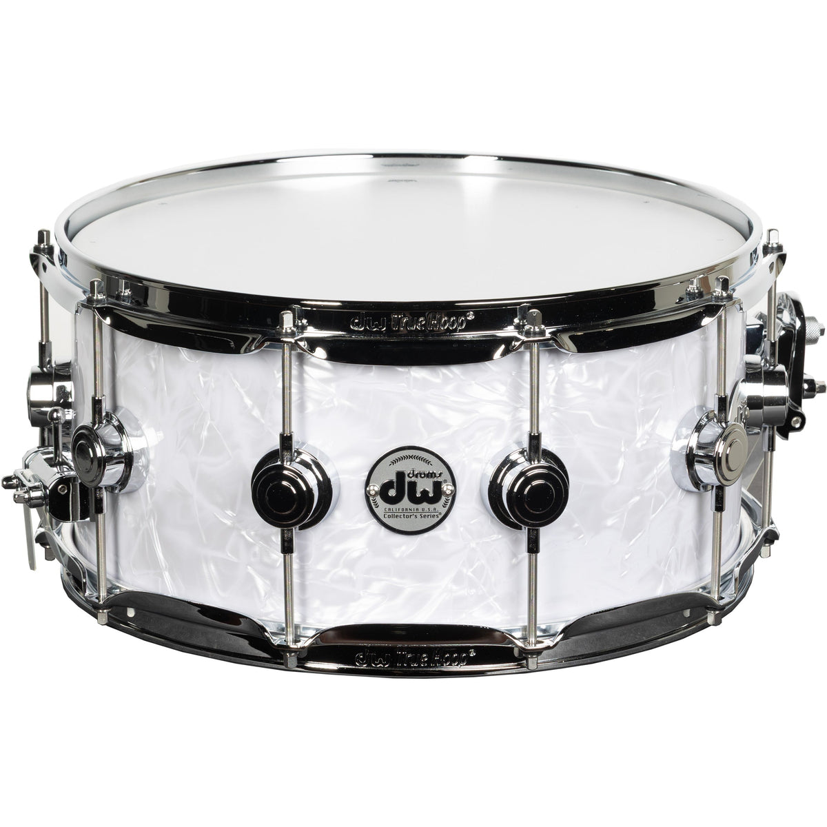 Drum Workshop Collectors Series 6.5x14 Snare Drum - White Marine - MusicMarket