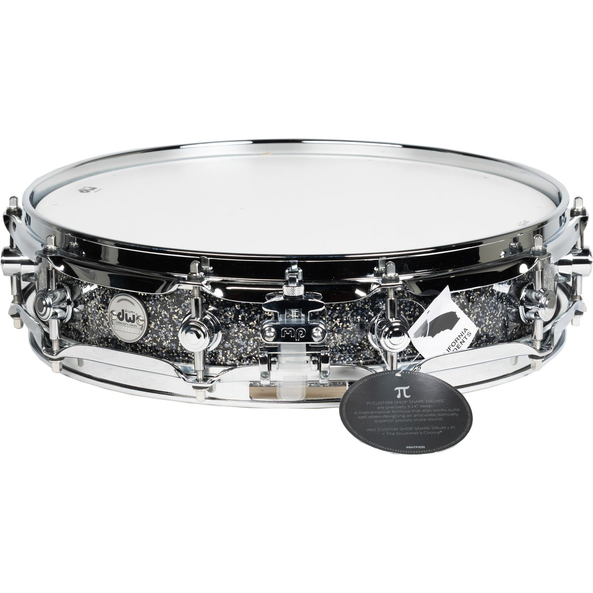 Drum Workshop Collectors Series 3.14x14 Pi Snare Drum - Black Galaxy - View 2 | MusicMarket