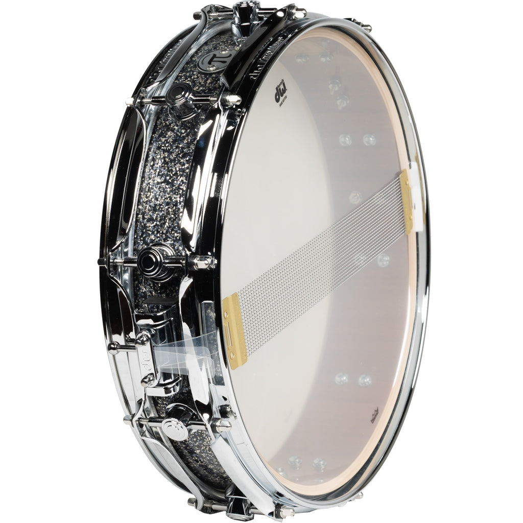Drum Workshop Collectors Series 3.14x14 Pi Snare Drum - Black Galaxy - View 3 | MusicMarket