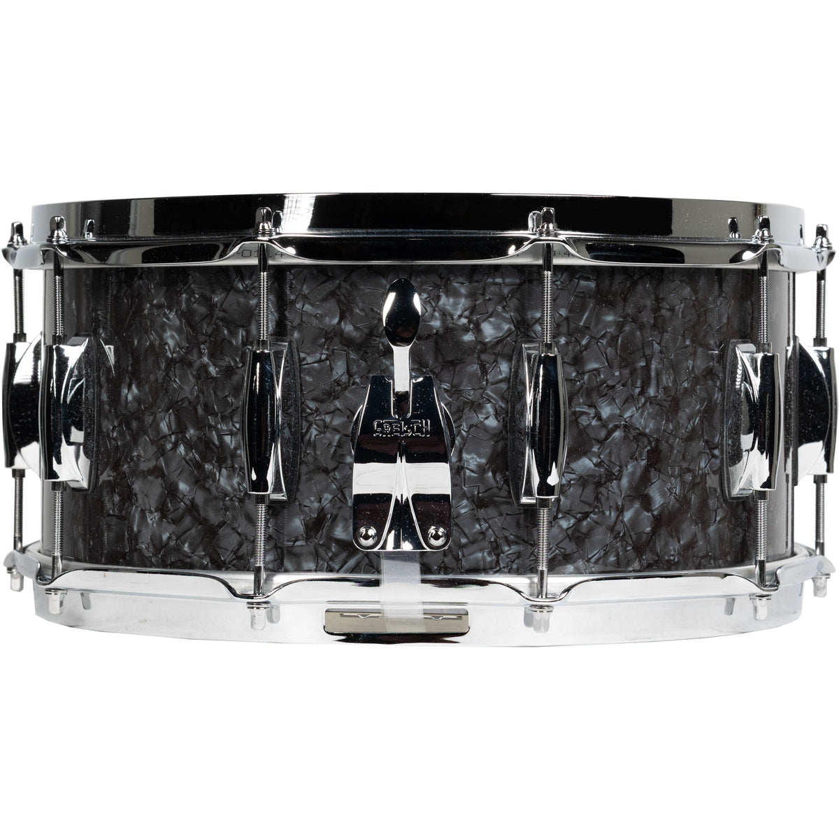 Gretsch Brooklyn Series 6.5x14 Snare Drum - Black Marine Pearl - View 2 | MusicMarket