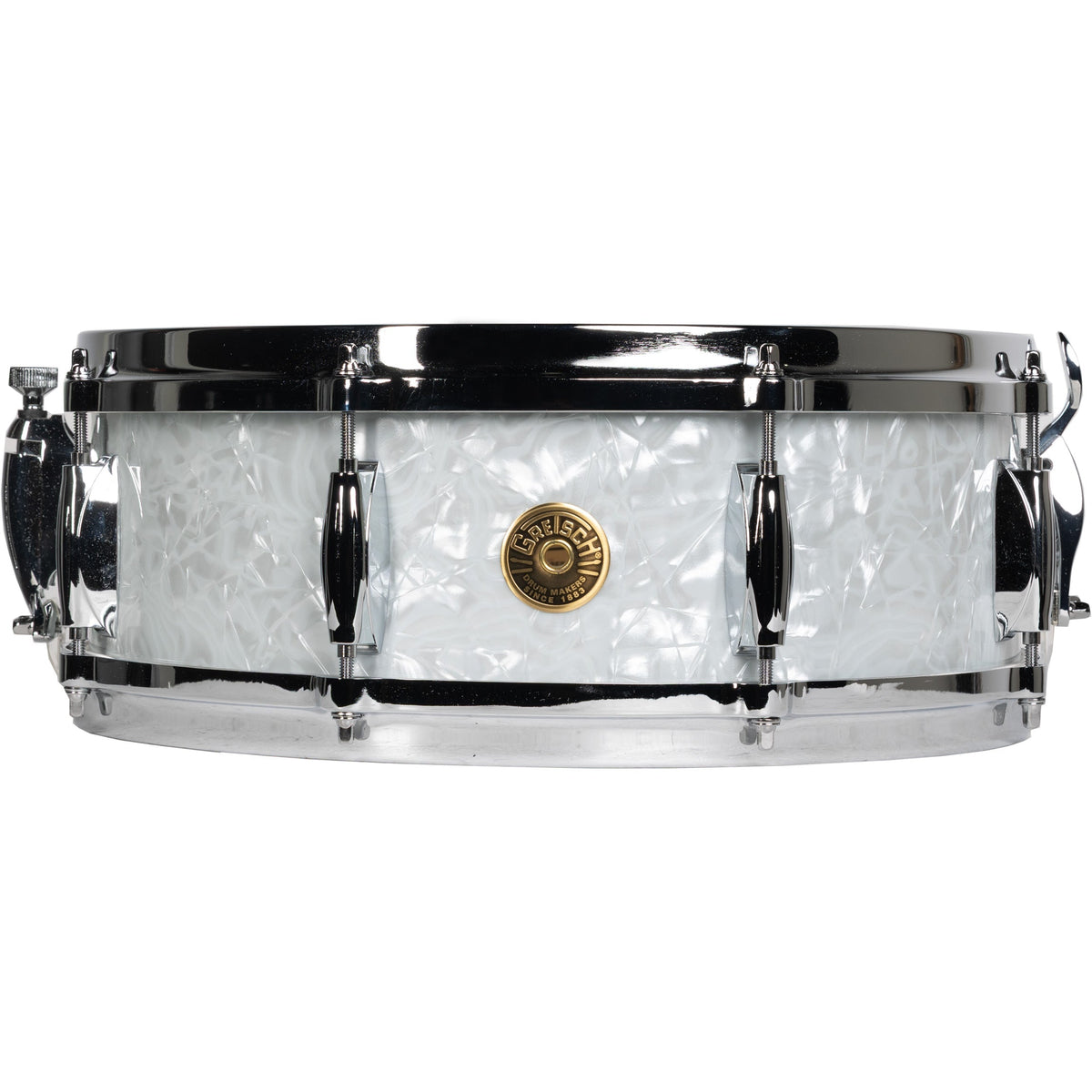 Gretsch Ridgeland Series 5x14 Snare Drum - White Marine Pearl - MusicMarket