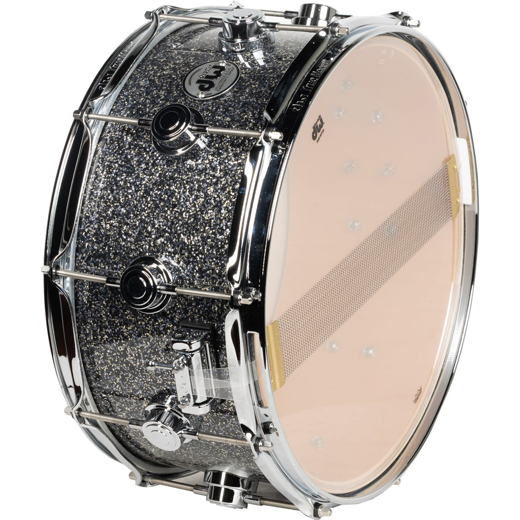 Drum Workshop Collectors Series SonicPly 6.5x14 Snare Drum - Black Galaxy - View 3 | MusicMarket