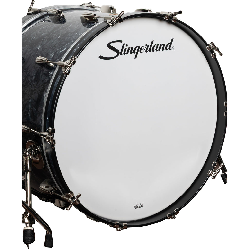 Slingerland Radio King Series 3-Piece Shell Kit - Black Diamond - View 4 | MusicMarket