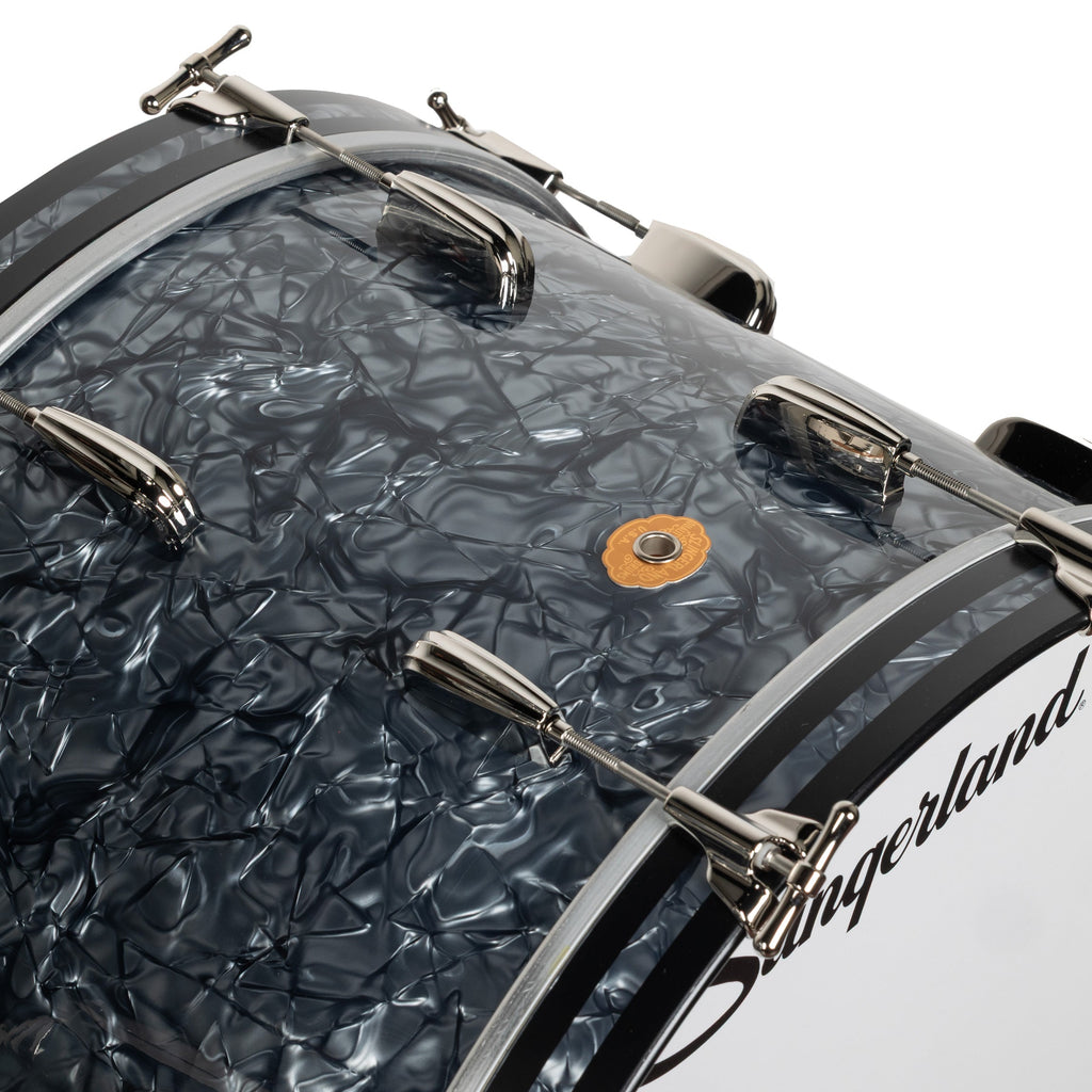 Slingerland Radio King Series 3-Piece Shell Kit - Black Diamond - View 6 | MusicMarket