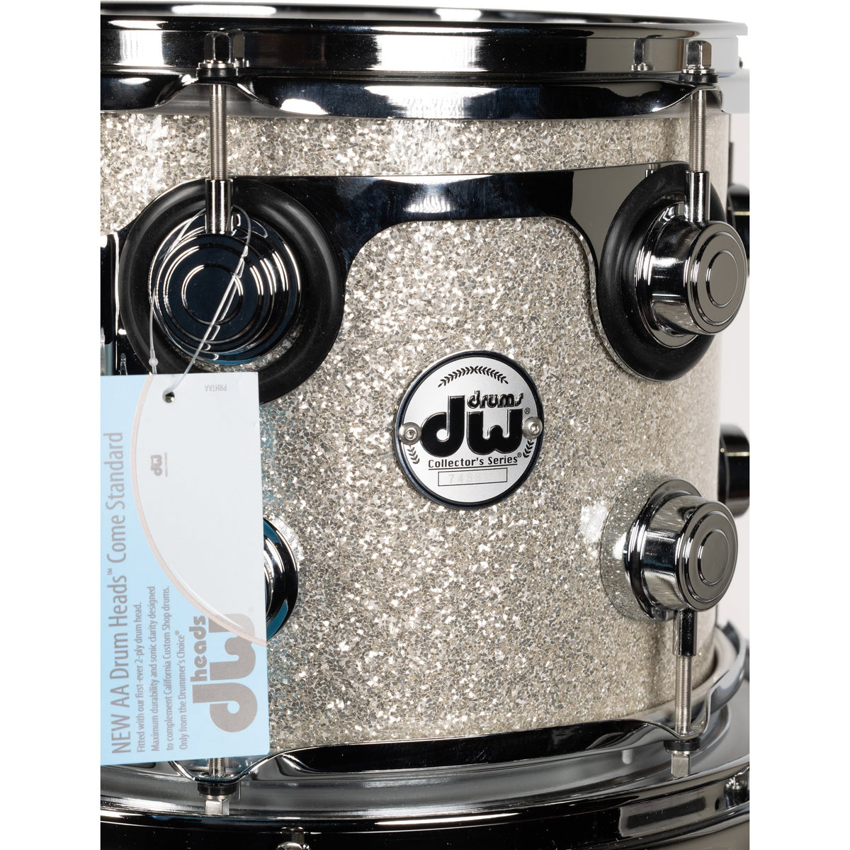 Drum Workshop SonicPly Collectors Series 5-Piece Shell Kit - Broken Glass - View 4 | MusicMarket