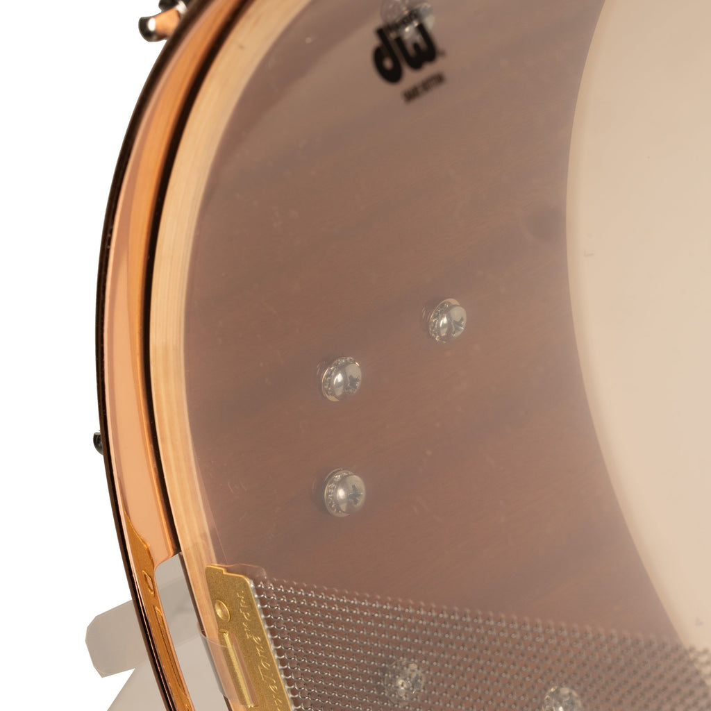Drum Workshop Collectors Series 5x14 Snare Drum - Forrest Green Hard Satin - View 4 | MusicMarket