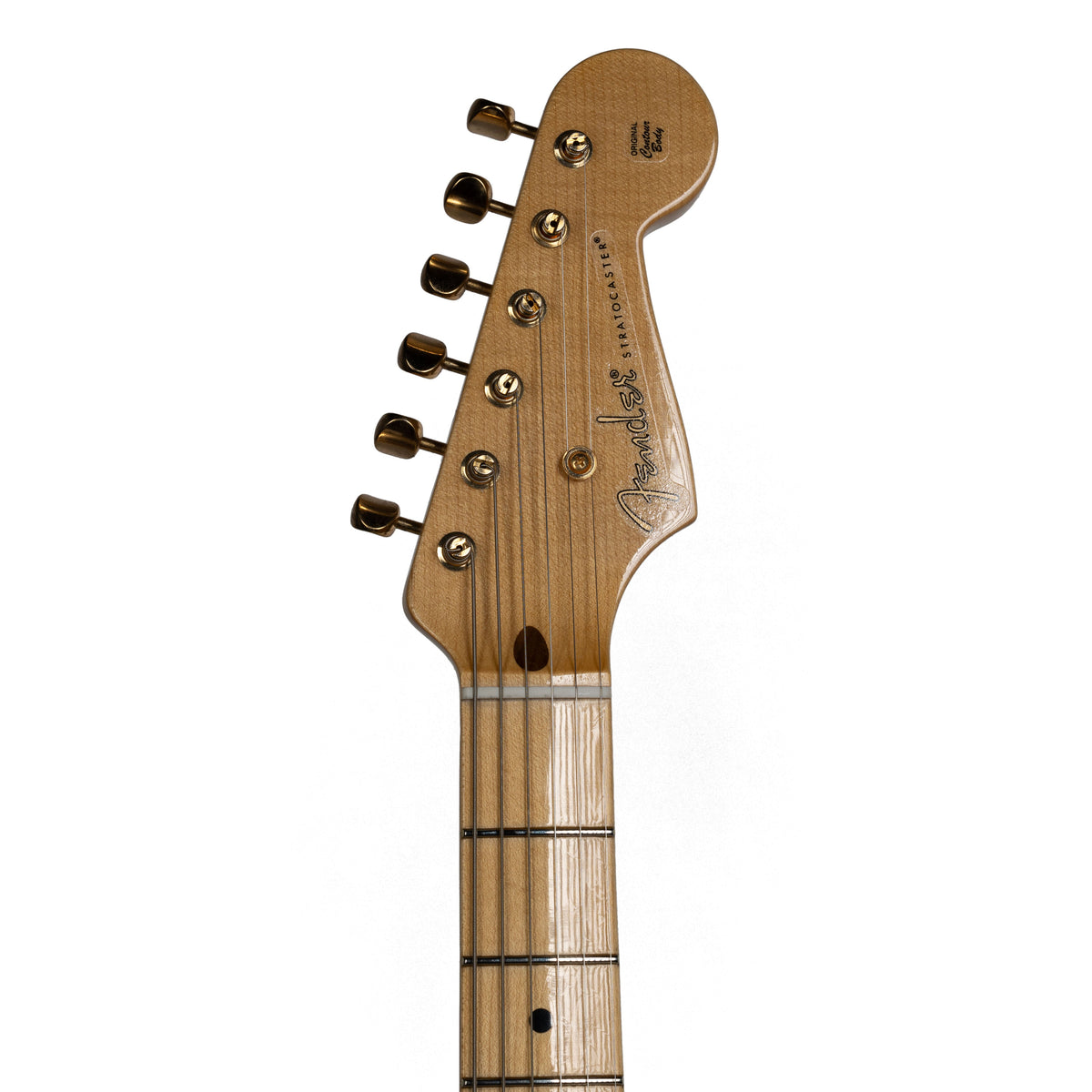 Fender Custom Shop Limited Edition Fat ‘54 - Faded Aged Canary Yellow - View 4 | MusicMarket