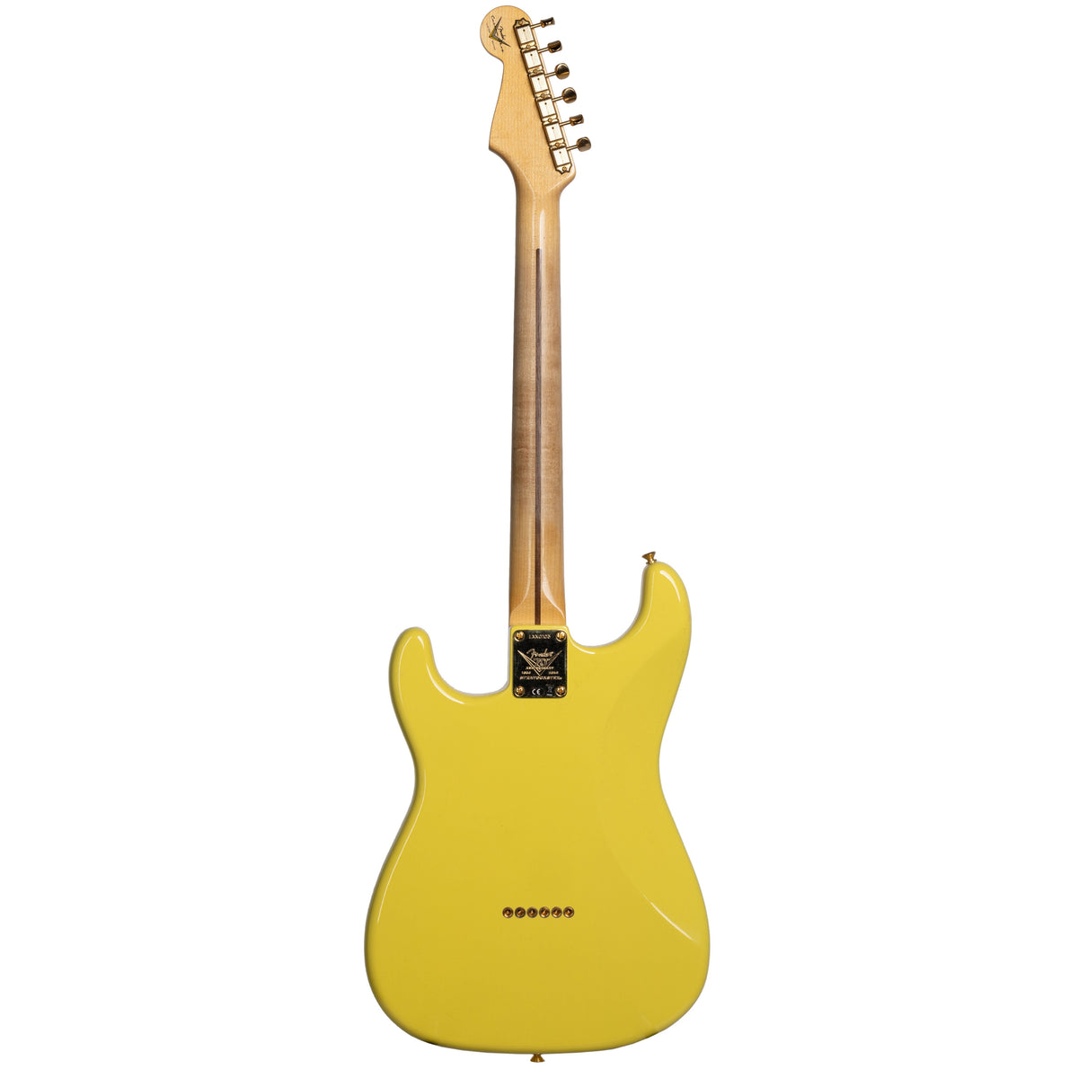 Fender Custom Shop Limited Edition Fat ‘54 - Faded Aged Canary Yellow - View 3 | MusicMarket