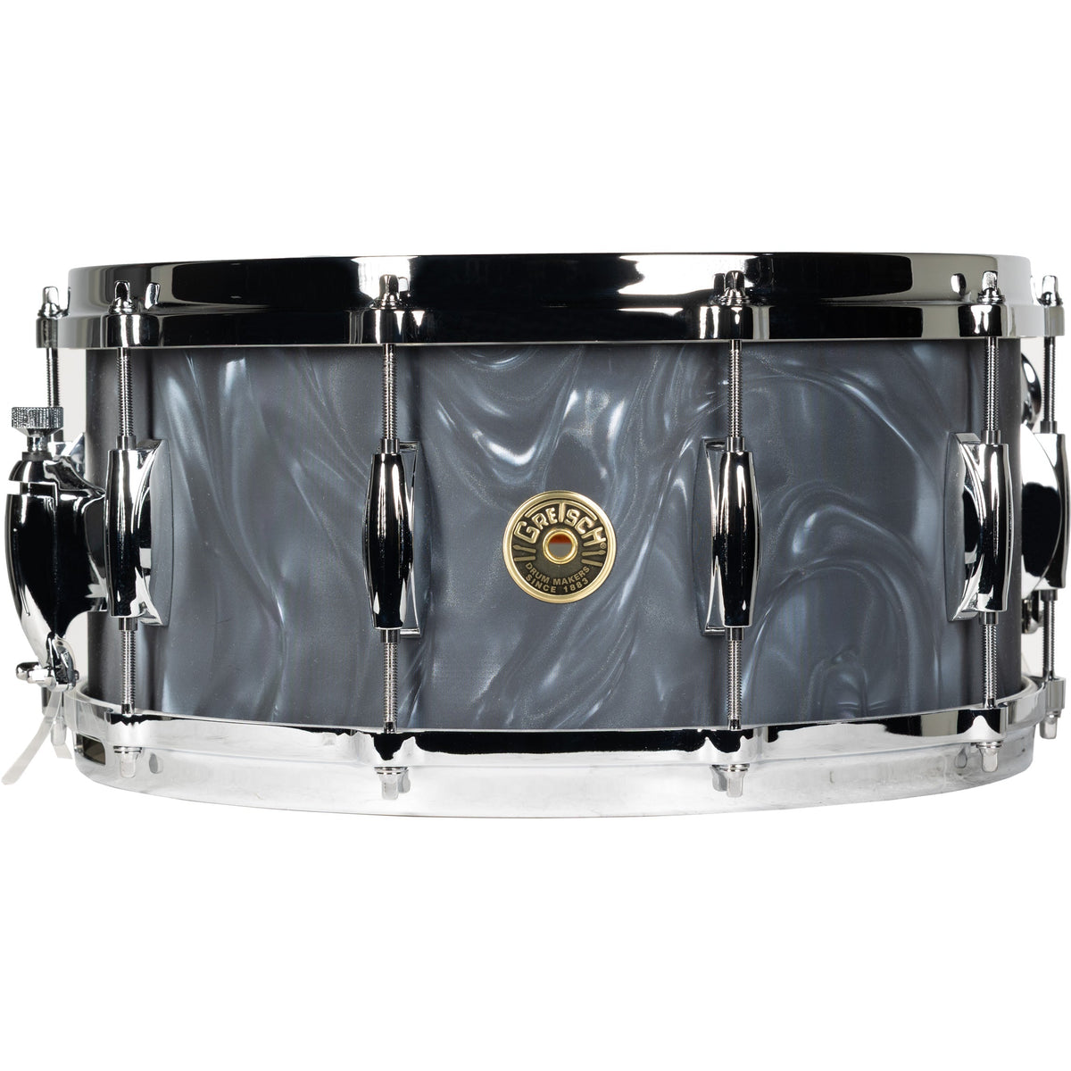 Gretsch Ridgeland Series 6.5x14 Snare Drum - Black Satin Flame - MusicMarket