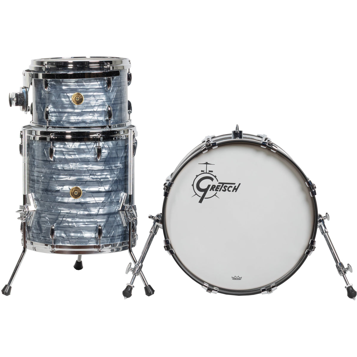 Gretsch USA Custom 3-Piece Bop Kit - Sky Blue Pearl - View 3 | MusicMarket