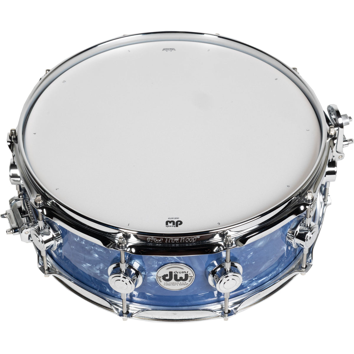 Drum Workshop Collectors Series 5x14 Snare Drum - Blue Diamond - View 3 | MusicMarket