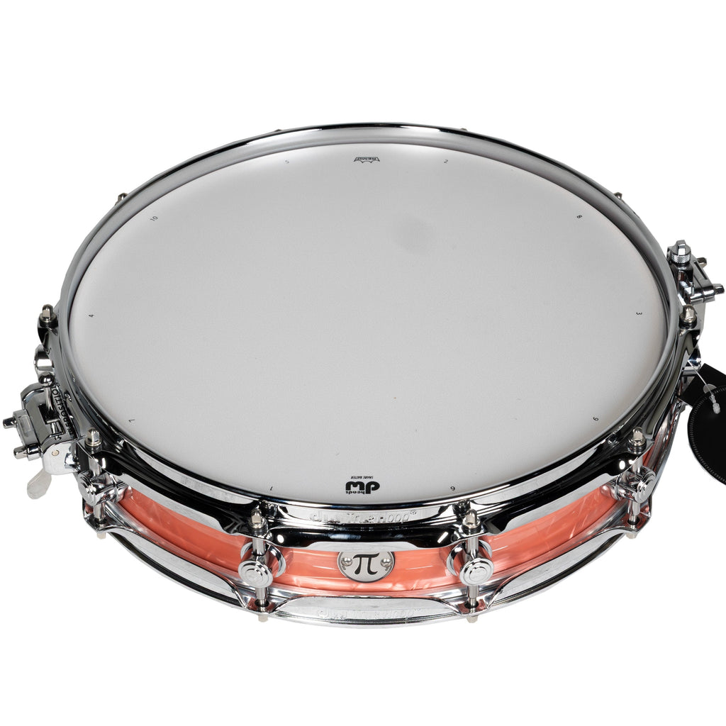Drum Workshop Collectors Series 3.14x14 Pi Snare Drum - Pink Coral - View 3 | MusicMarket