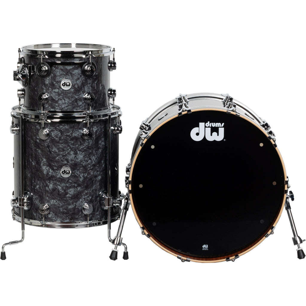 Drum Workshop Collectors Series 3-Piece Shell Kit - Black Diamond - View 3 | MusicMarket
