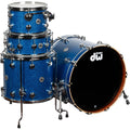 Drum Workshop Collectors Series 4-Piece Shell Kit - Blue Glass - MusicMarket