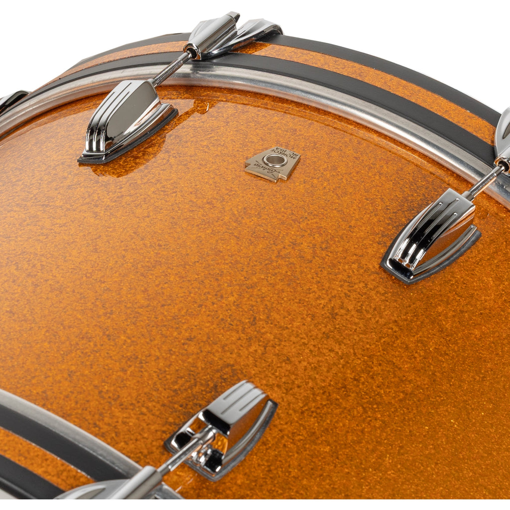 Ludwig Classic Maple Pro Beat 3-Piece Shell Pack - Gold Sparkle - View 6 | MusicMarket