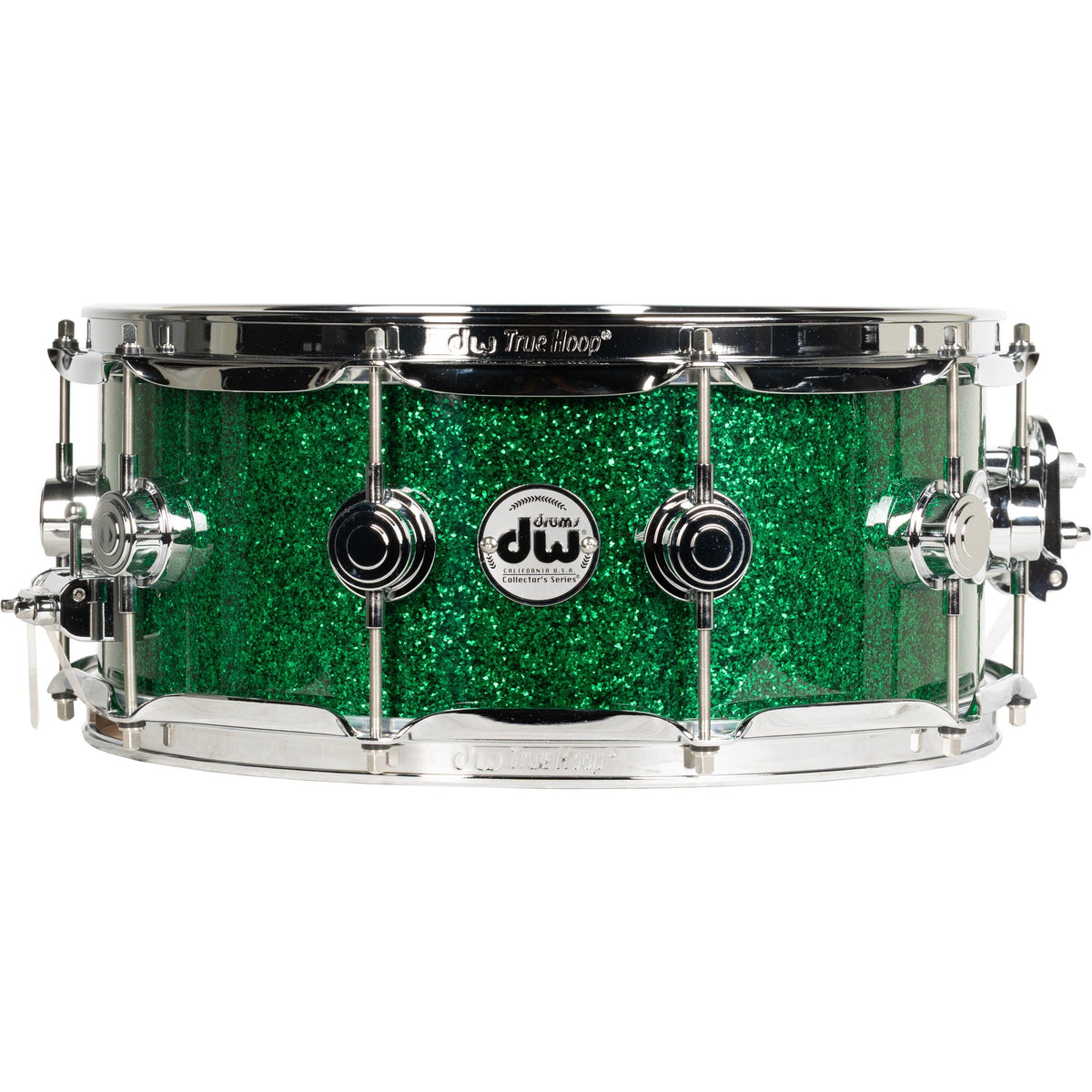 Drum Workshop Collectors Series 6x14 Snare Drum - Green Glass - MusicMarket
