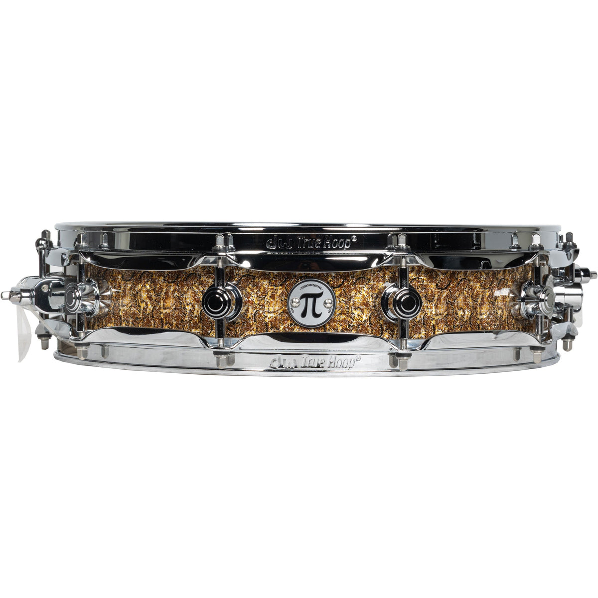 Drum Workshop Collectors Series 3.14x14 Pi Snare Drum - Gold Boa - MusicMarket