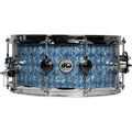 Drum Workshop Collectors Series 6.5x14 Snare Drum - Blue Boa - MusicMarket