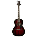 PRS SE P20 Parlor Acoustic Electric Guitar - Fire Red Burst - MusicMarket