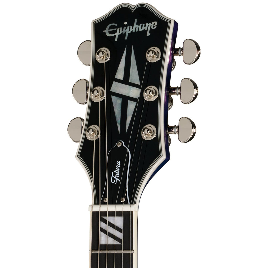 Epiphone Futura Les Paul Custom Electric Guitar - Twilight Shift - View 8 | MusicMarket