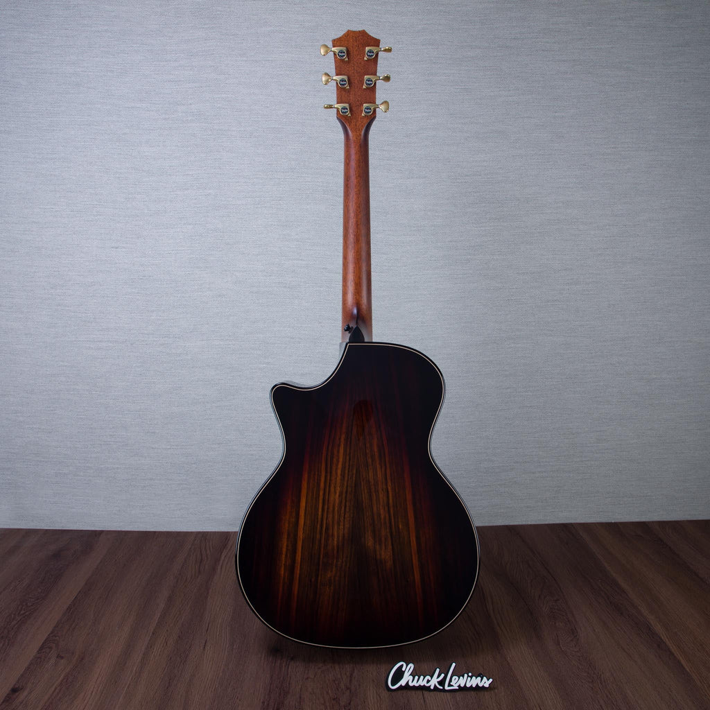 Taylor Limited Edition Builder's Edition 814ce Adirondack Spruce/Macassar Ebony Acoustic Electric Guitar - Shaded