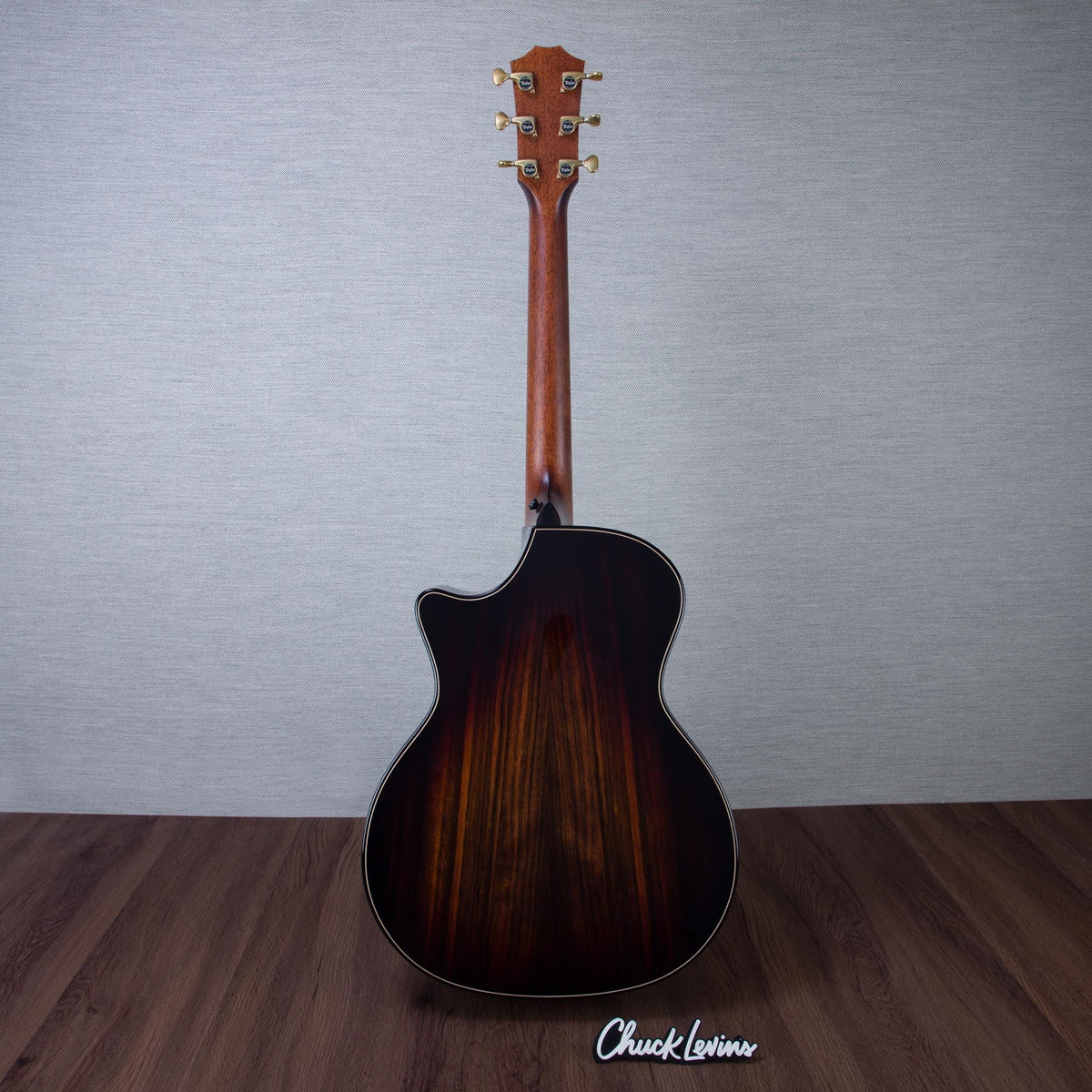 Taylor Limited Edition Builder's Edition 814ce Adirondack Spruce/Macassar Ebony Acoustic Electric Guitar - Shaded