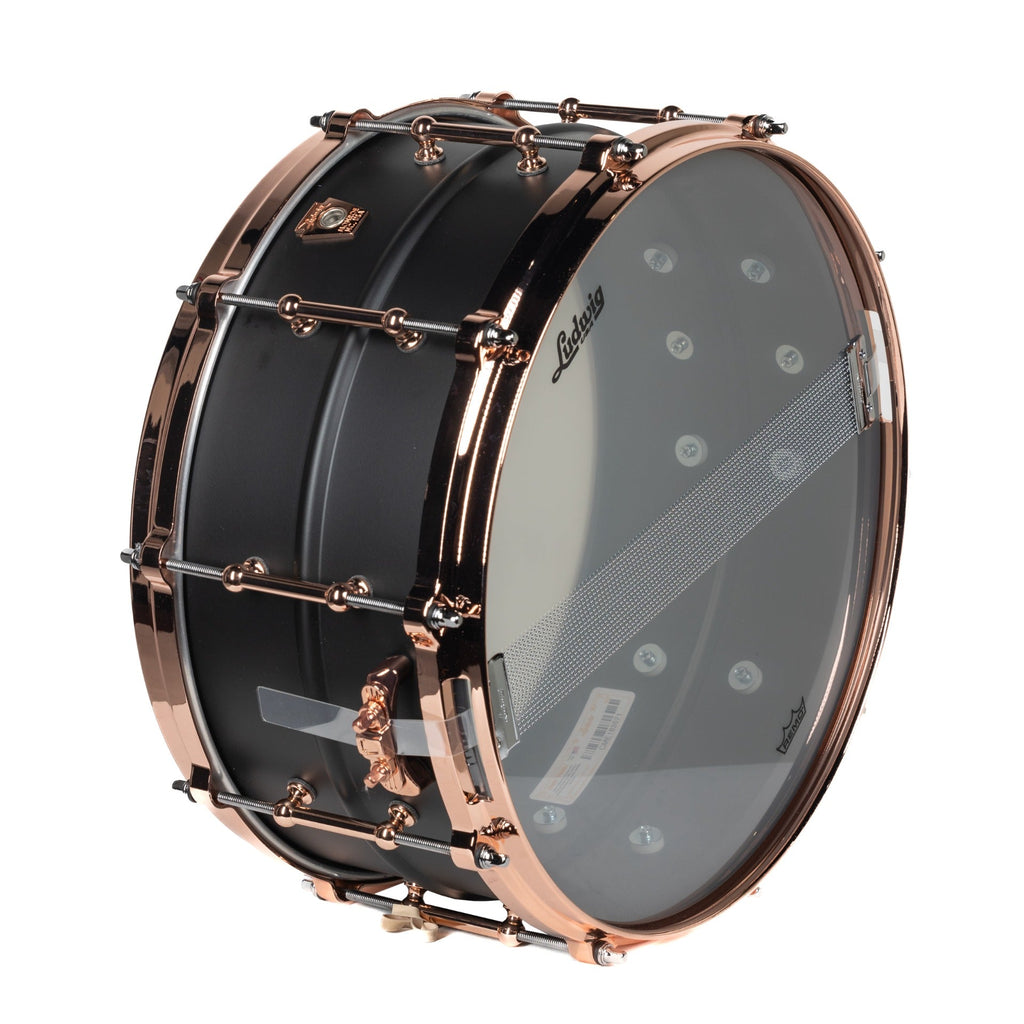 Ludwig Hot Rod Black Beauty 6.5x14 Snare Drum - View 3 | MusicMarket