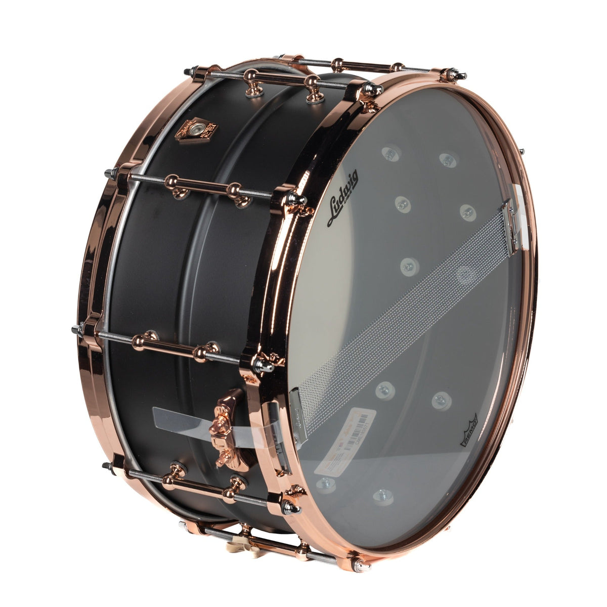 Ludwig Hot Rod Black Beauty 6.5x14 Snare Drum - View 3 | MusicMarket