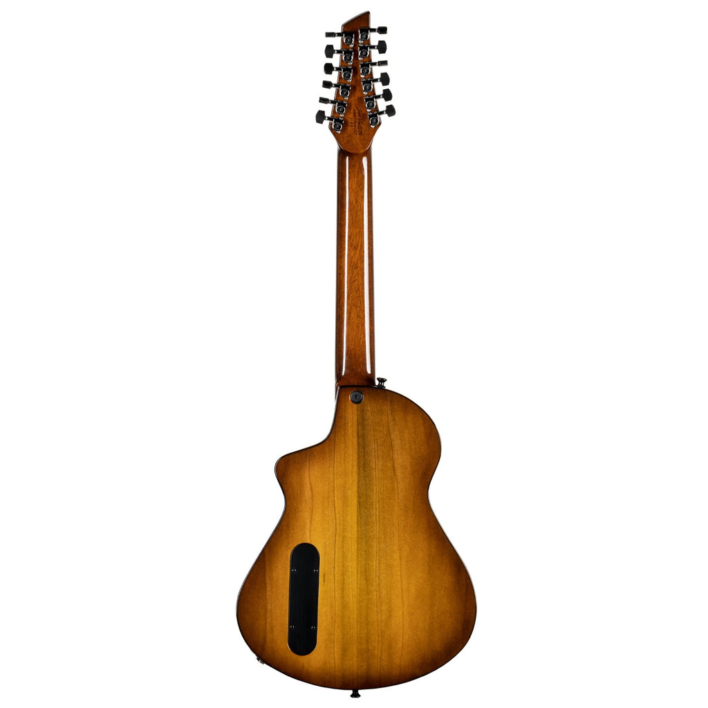 Veillette Aero 12-String Electric Guitar - Tobacco Burst - View 3 | MusicMarket