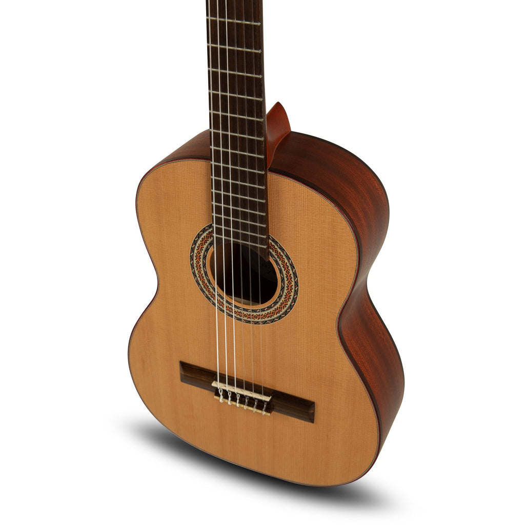 Manuel Rodriguez Tradicion T-53 Acoustic Guitar - Red-Cedar/Mahogany 1/2 - View 4 | MusicMarket