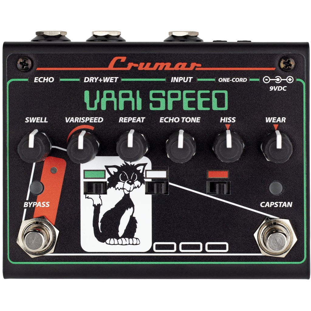 Crumar VARISPEED - Tape Echo Simulator Pedal - MusicMarket