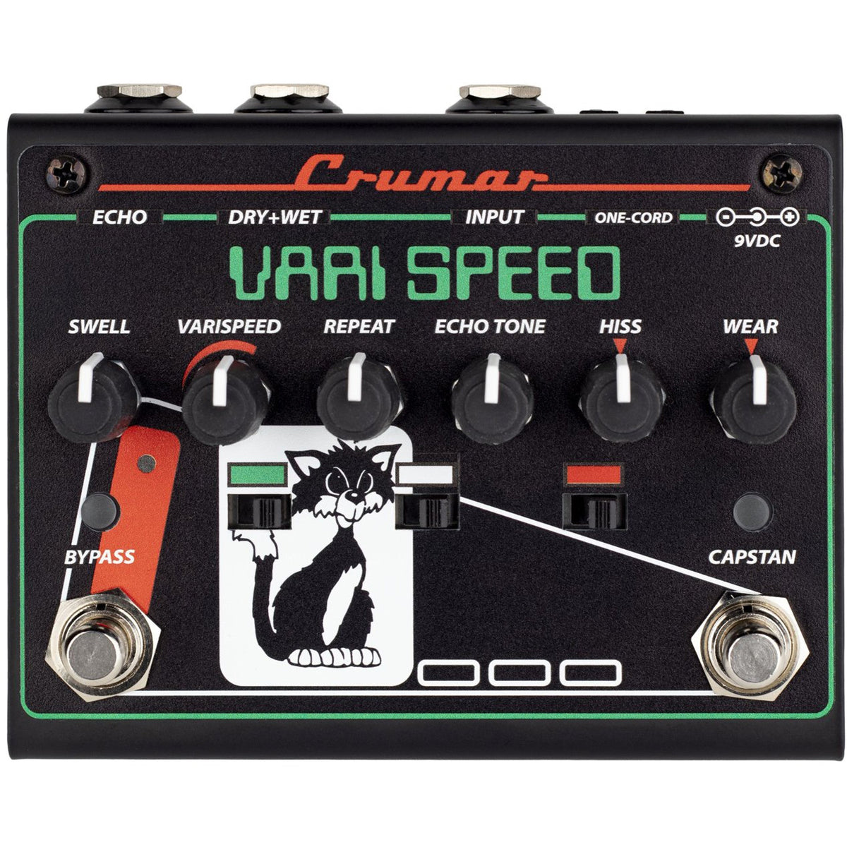 Crumar VARISPEED - Tape Echo Simulator Pedal - MusicMarket