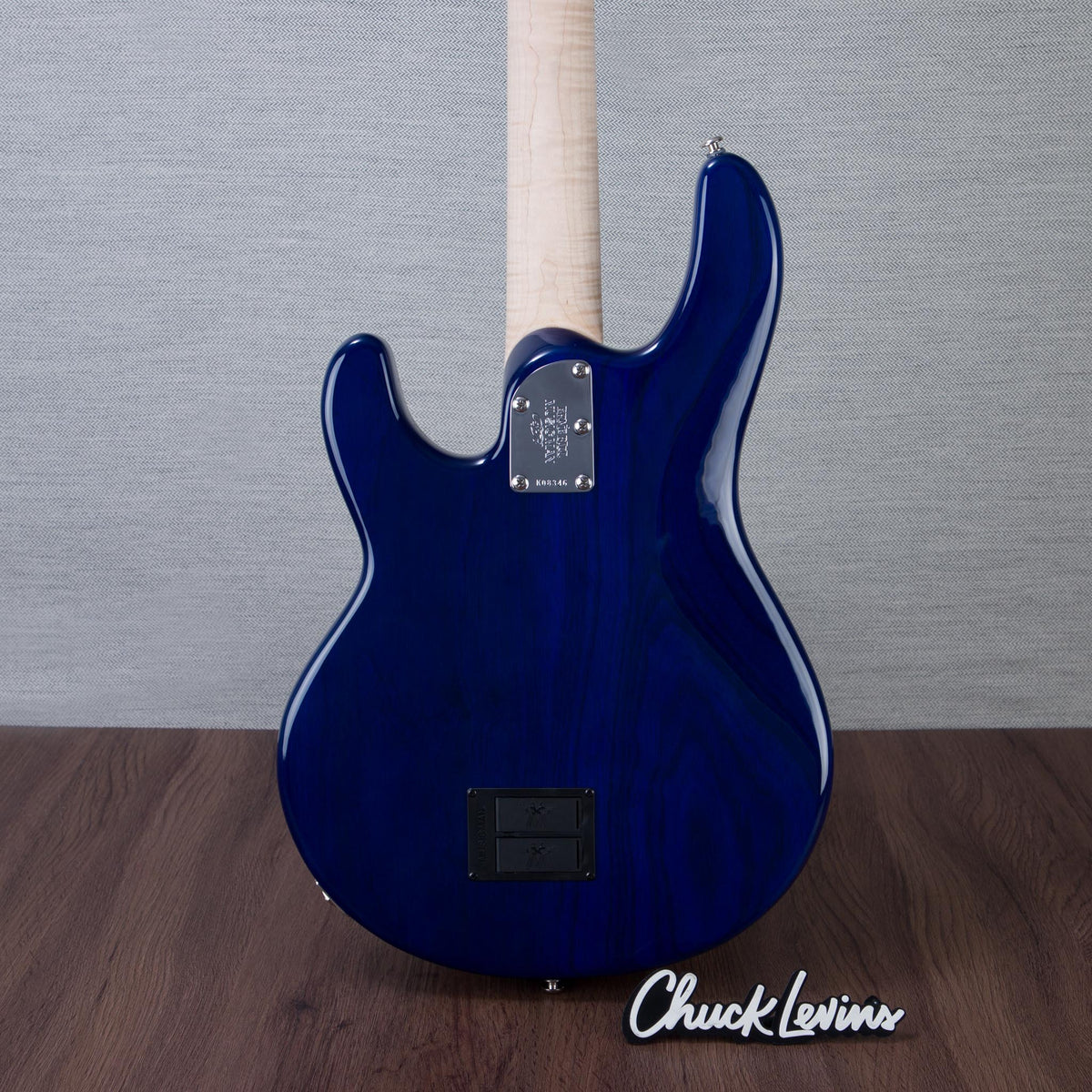 Ernie Ball Music Man Ball Family Reserve StingRay Special 4 H Electric Bass Guitar - Paua Blue Burst - #K08346 -