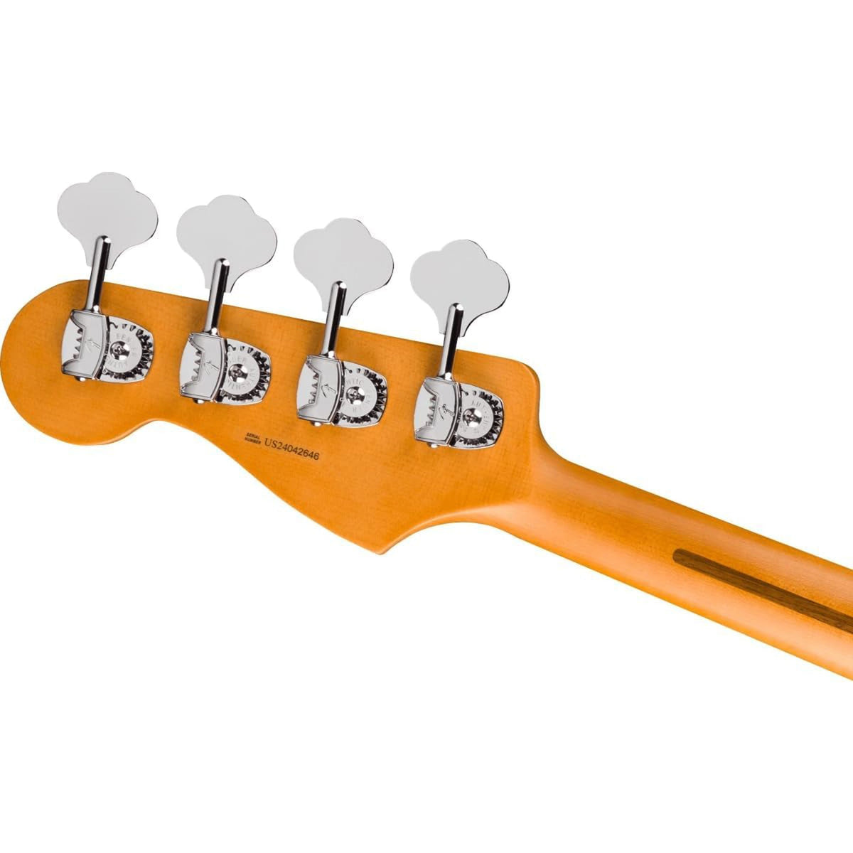 Fender American Ultra II Meteora Bass - Texas Tea, Ebony Fingerboard - View 4 | MusicMarket