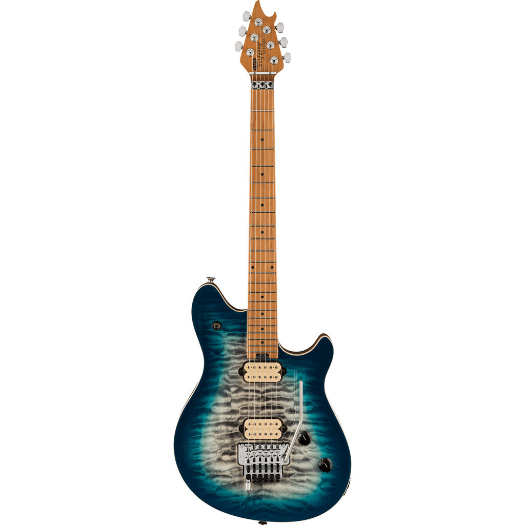 EVH Wolfgang Special QM Electric Guitar - Baked Maple Fingerboard, Indigo Burst - View 2 | MusicMarket