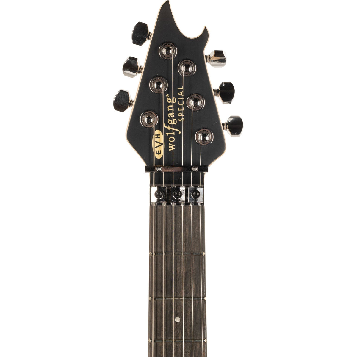 EVH Wolfgang Special Striped Series Electric Guitar - Red, Black, and White - View 5 | MusicMarket