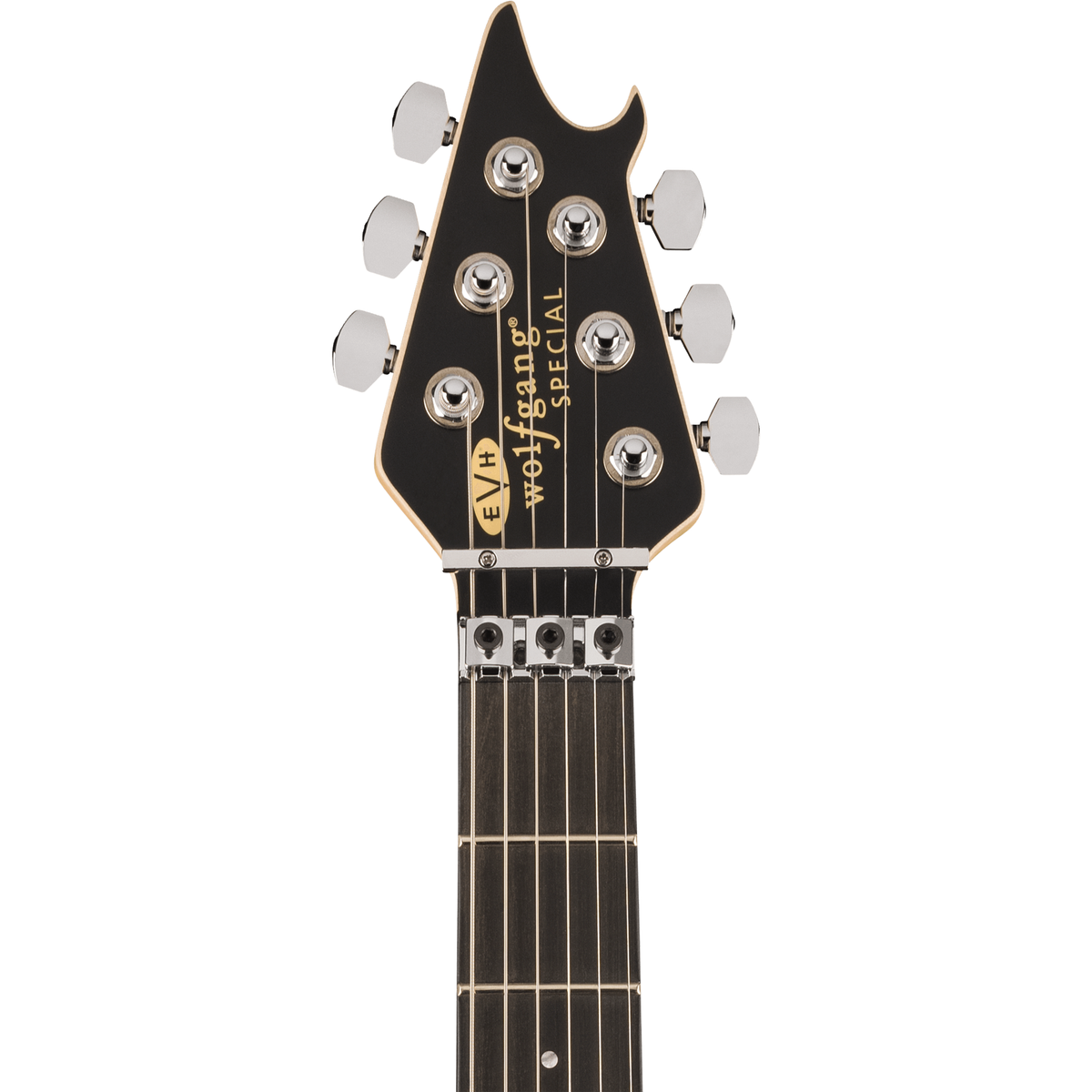 EVH Wolfgang Special Striped Series Electric Guitar - Red, Black, and White - View 4 | MusicMarket