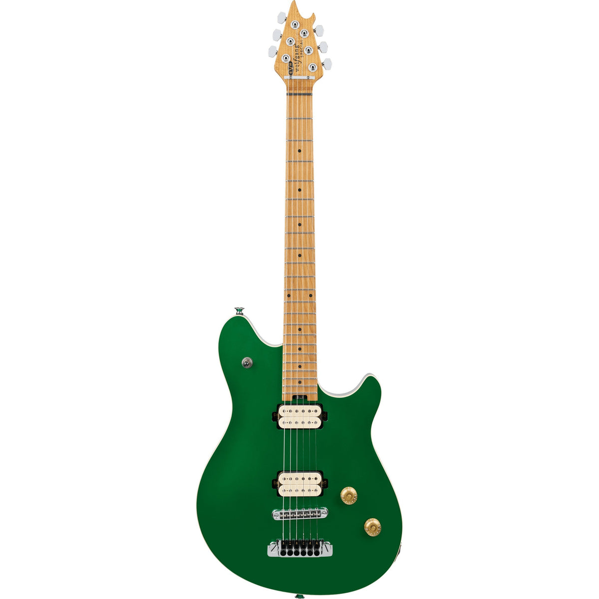 EVH Wolfgang Special TOM Electric Guitar - Baked Maple Fingerboard, Kandy Green - View 2 | MusicMarket