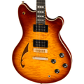 EVH SA-126 Special, QM Semi-Hollow Electric Guitar - Tobacco Sunburst - MusicMarket