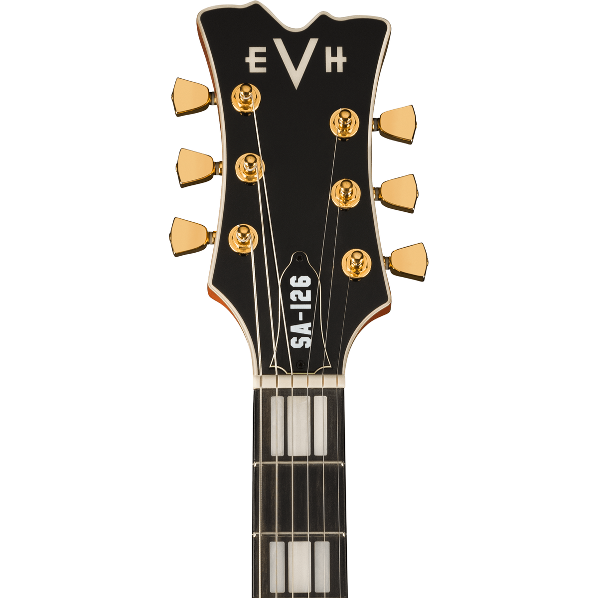 EVH SA-126 Special, QM Semi-Hollow Electric Guitar - Tobacco Sunburst - View 3 | MusicMarket