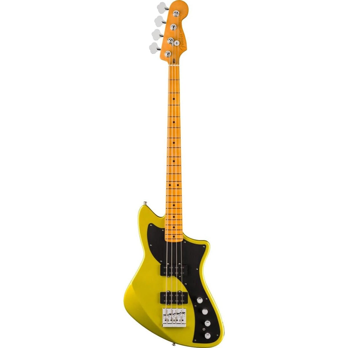Fender American Ultra II Meteora Bass - Solar Flare, Maple Fingerboard - View 2 | MusicMarket