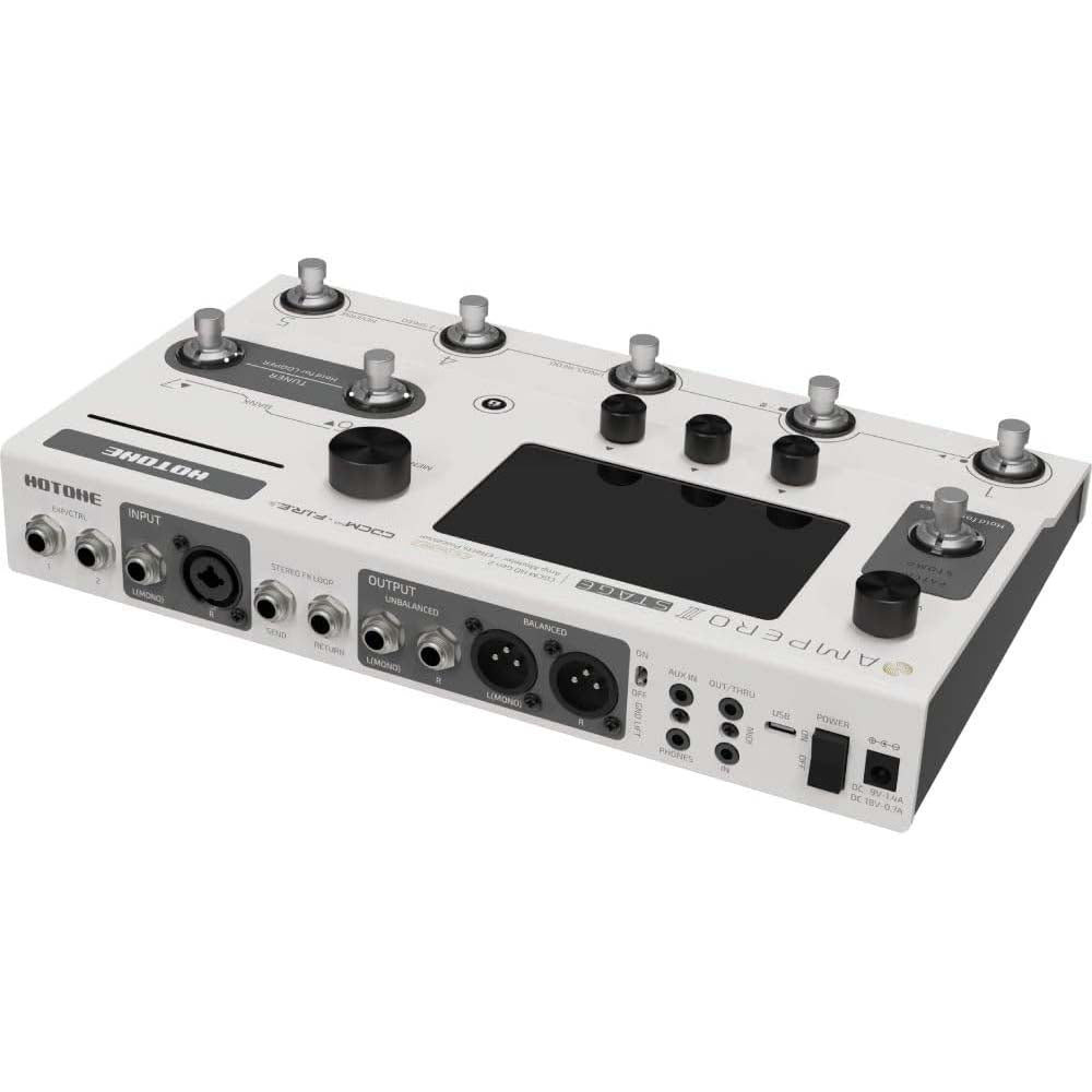 Hotone Ampero II Stage Amp Modeler/Effects Processor Guitar Pedal - View 3 | MusicMarket