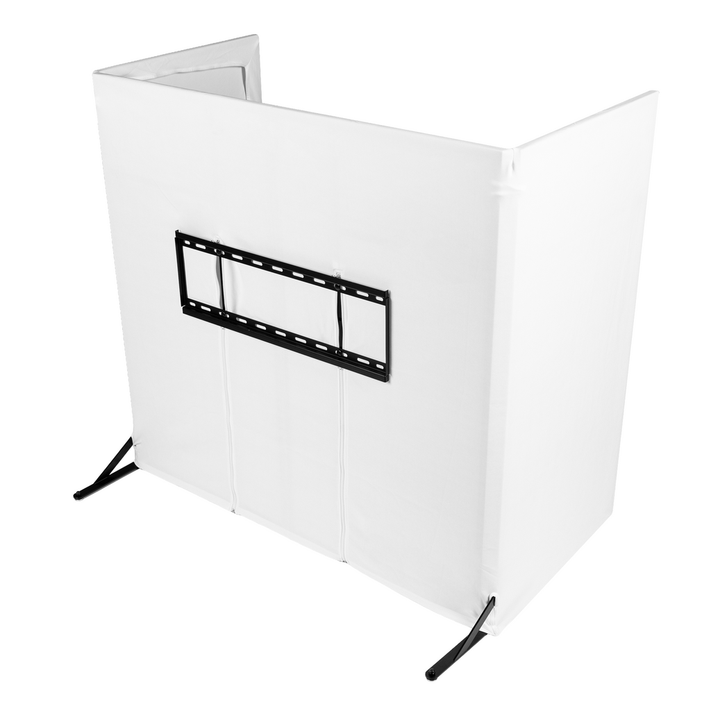 Gator Frameworks GFW-DJFACADE-TVM DJ Facade with TV Mount - View 10 | MusicMarket
