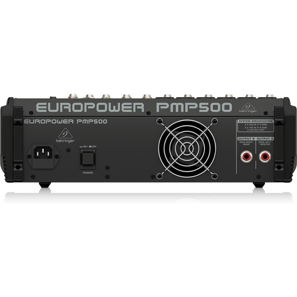 Behringer Europower PMP500 12-Channel 500W Powered Mixer - View 3 | MusicMarket